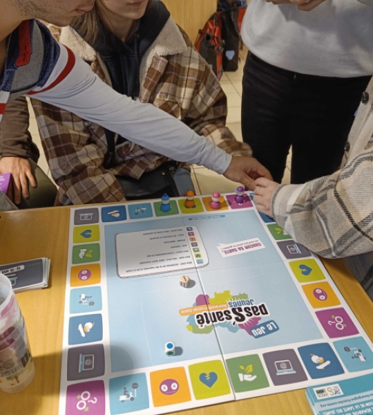 test du jeu pass'santé jeunes par des jeunes